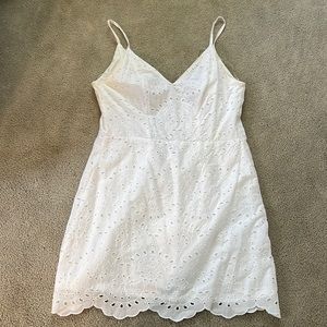 White Graduation dress
